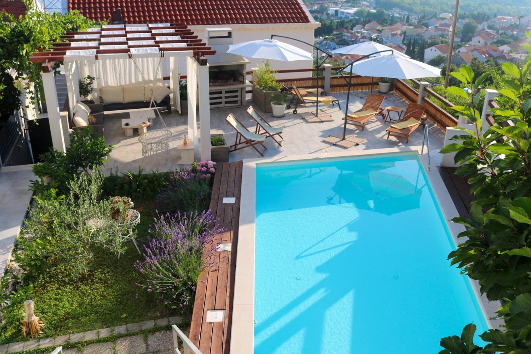 Villa My Rose With A Private Pool Mlini Extérieur photo